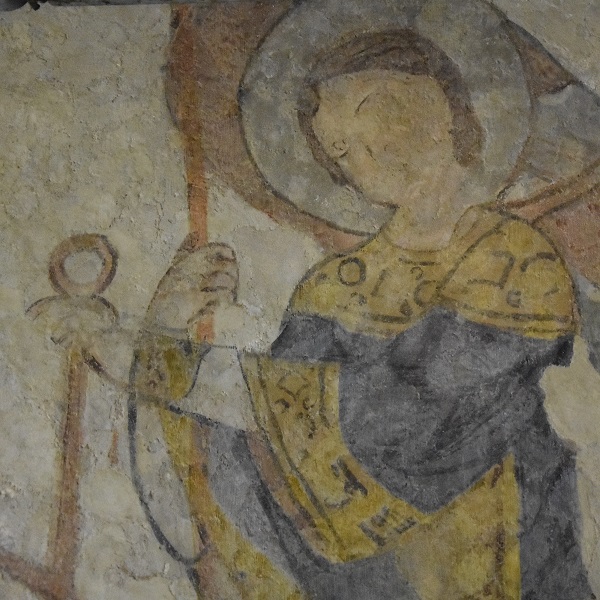 Ange à la balance – Avant-nef Abbatiale 600×600