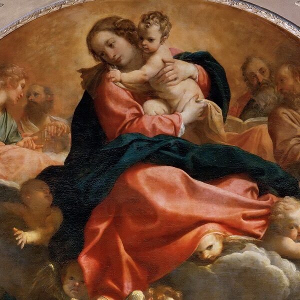 Madonna Carracci Vespro Monteverdi In Illo Tempore